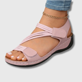 Agnes – Lightweight Crossover Strap Comfort Sandals