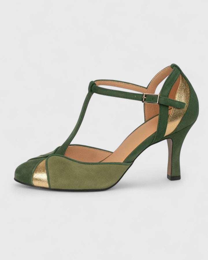 Patricia | Open Toe Block Heels