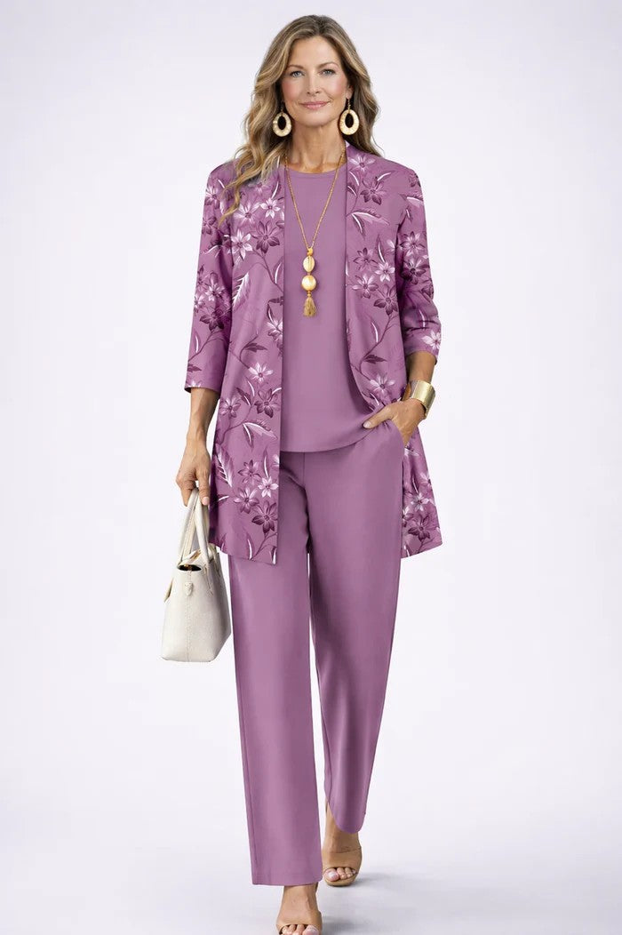 Marina – Three Piece Coordinated Trouser Set