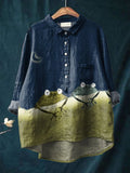 Briar | Women’s Nature Frog Print Casual Shirt