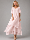 Serena – Tiered Flowing Maxi Dress