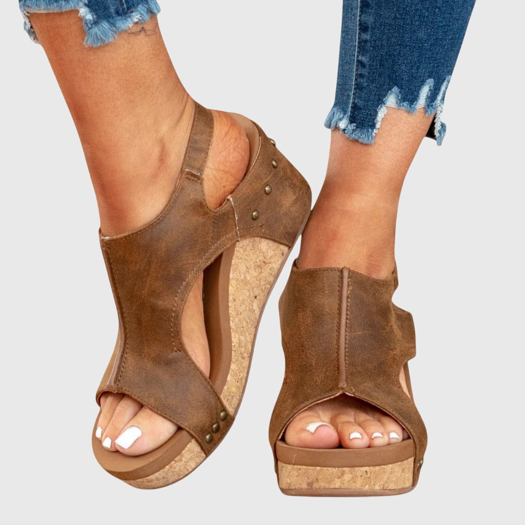 Adela – Wedge Platform Orthopedic Sandals