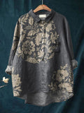 Vivienne | Women’s Vintage Floral Pattern Casual Shirt