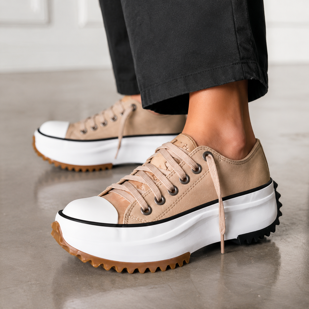 Lian – Platform Lace-Up Sneakers
