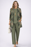 Marina – Three Piece Coordinated Trouser Set
