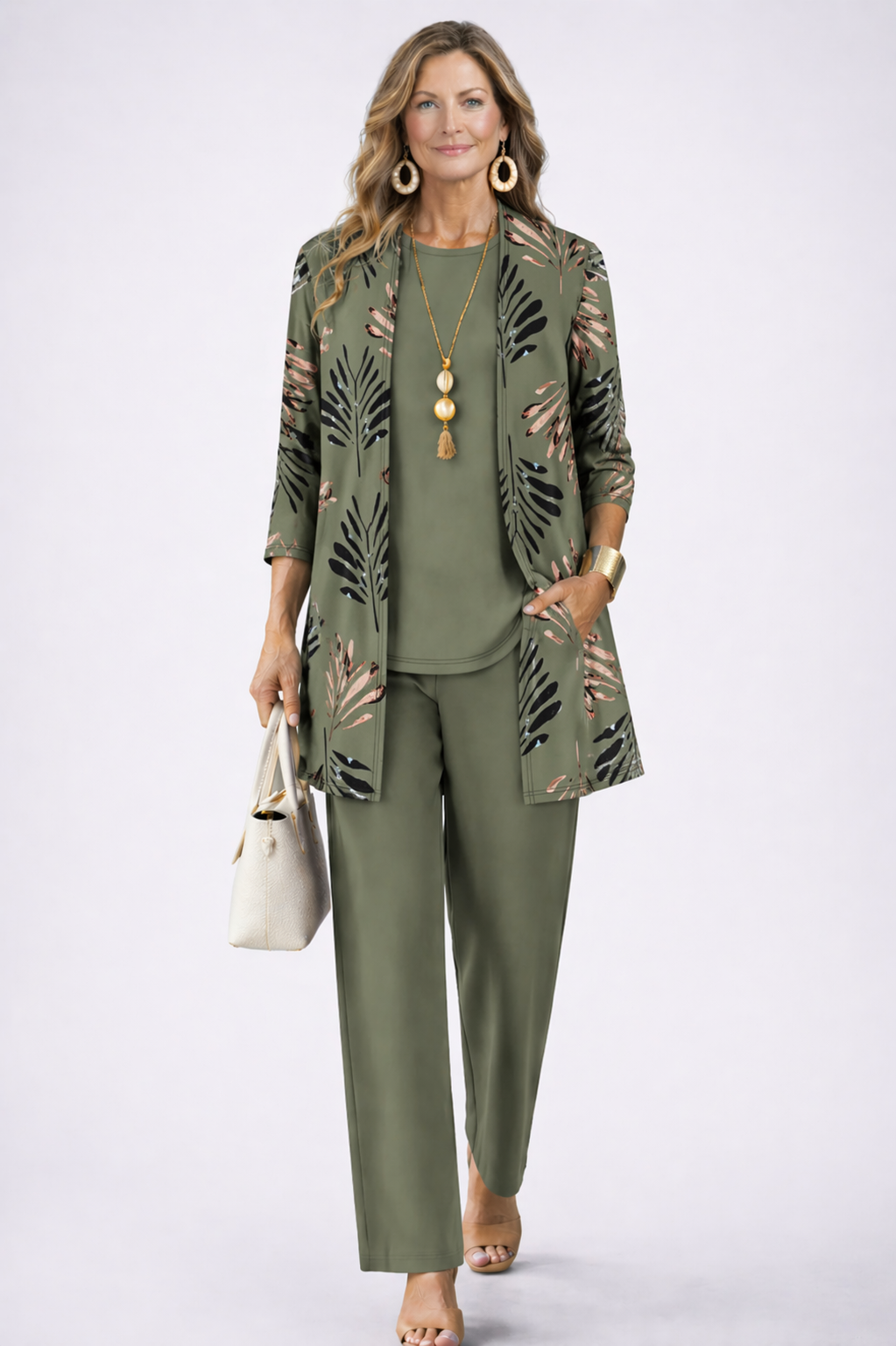 Marina – Three Piece Coordinated Trouser Set