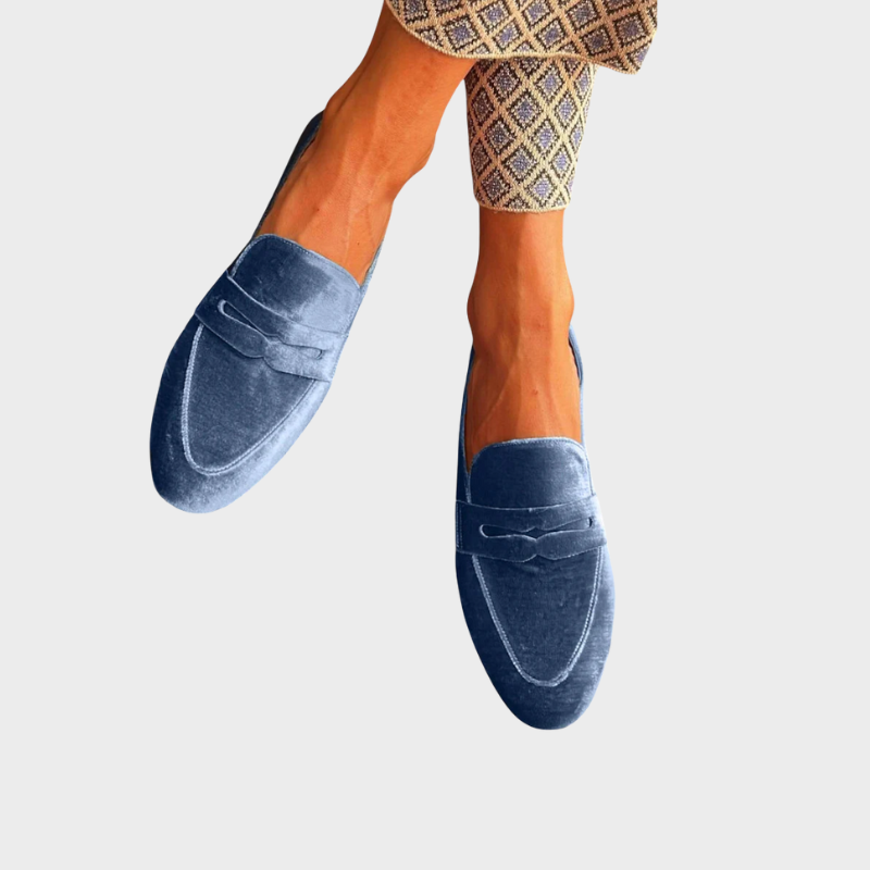 Olivrah | Patchwork Loafers