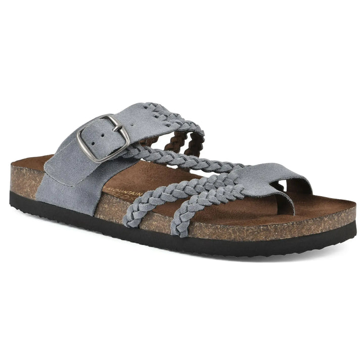 Hayleigh – Braided Strap Footbed Sandals