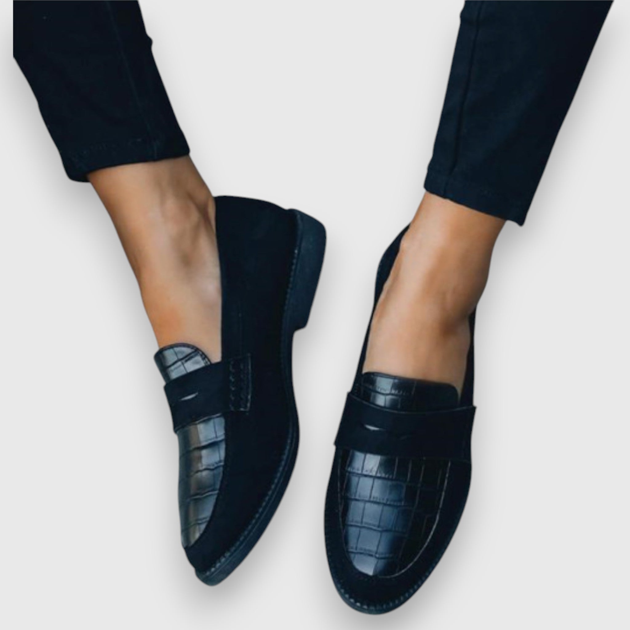 Mariluz | Padded Loafers