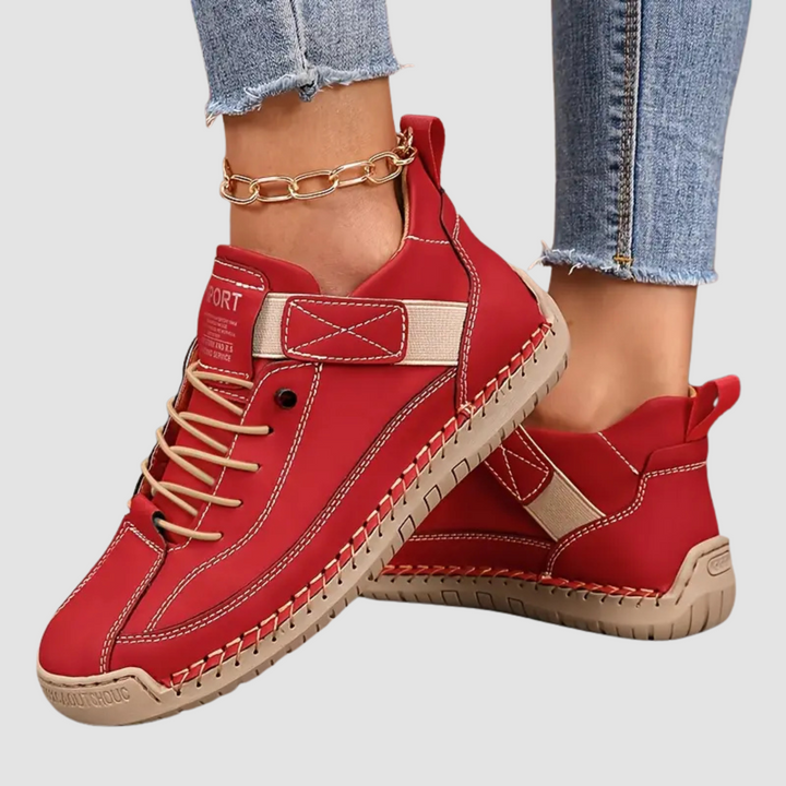 Emiline – Comfort Support Lace-Up Sneakers