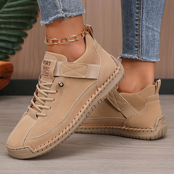 Emiline – Comfort Support Lace-Up Sneakers