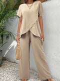 Serena – Relaxed Wide-Leg Two-Piece Set