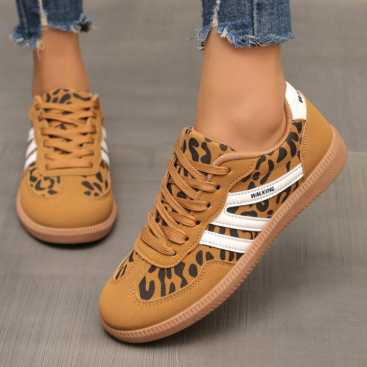 Lena – Retro Lace-Up Casual Sneakers
