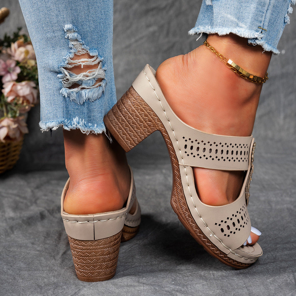 Linda | High Heel Orthopedic Comfort Sandals