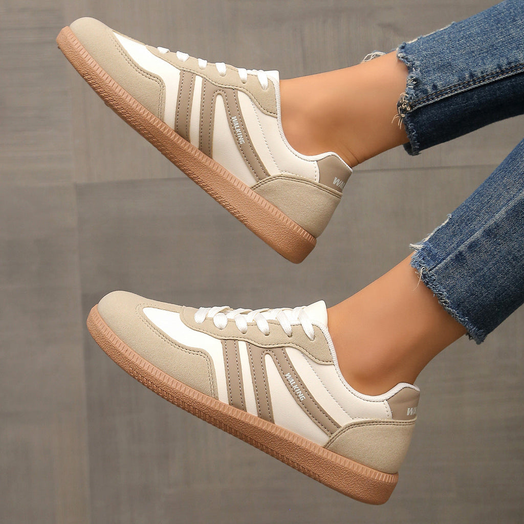 Lena – Retro Lace-Up Casual Sneakers
