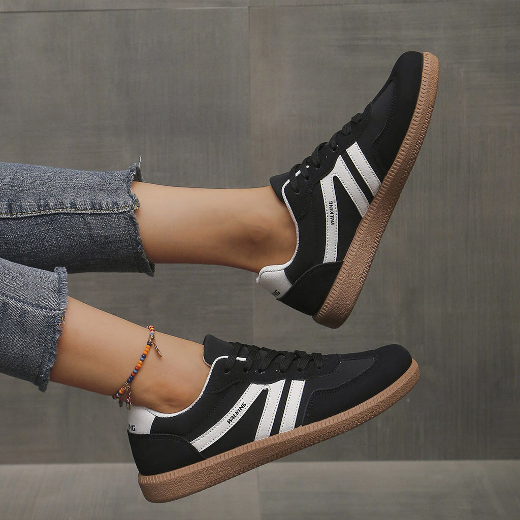 Lena – Retro Lace-Up Casual Sneakers