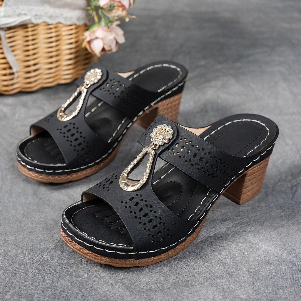 Linda | High Heel Orthopedic Comfort Sandals