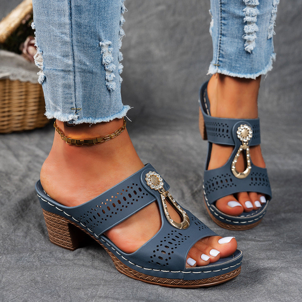 Linda | High Heel Orthopedic Comfort Sandals