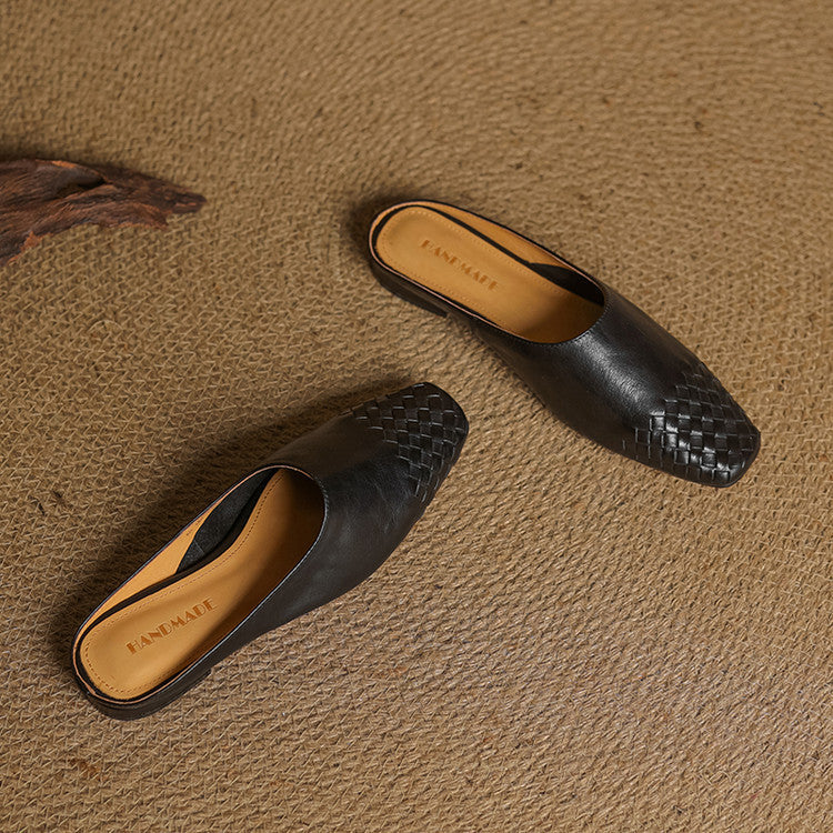 Liora Geniune Leather Mules