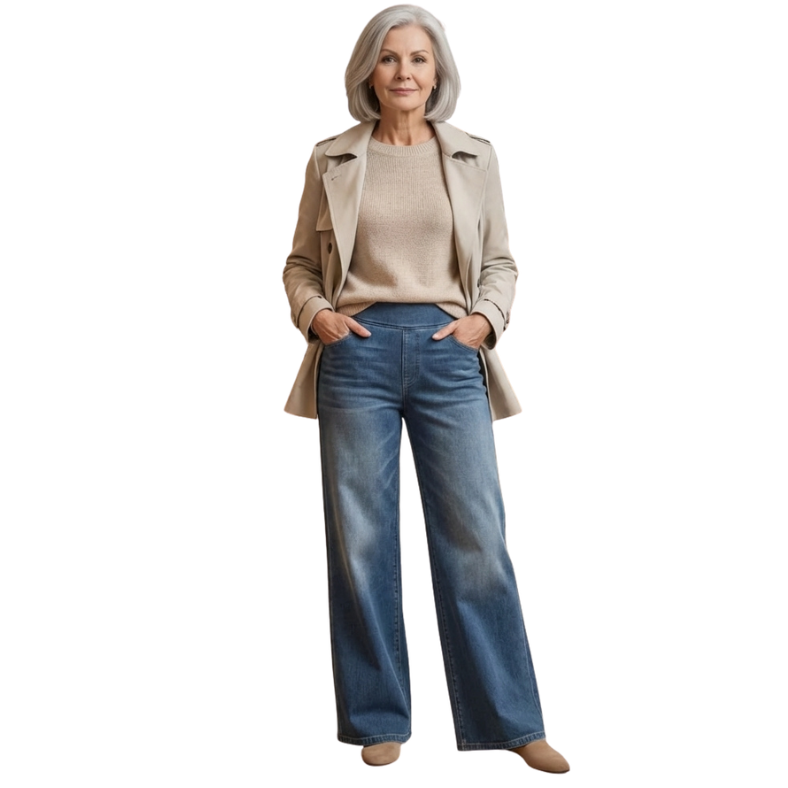 Sookie | Comfortable Pants With Tummy Control