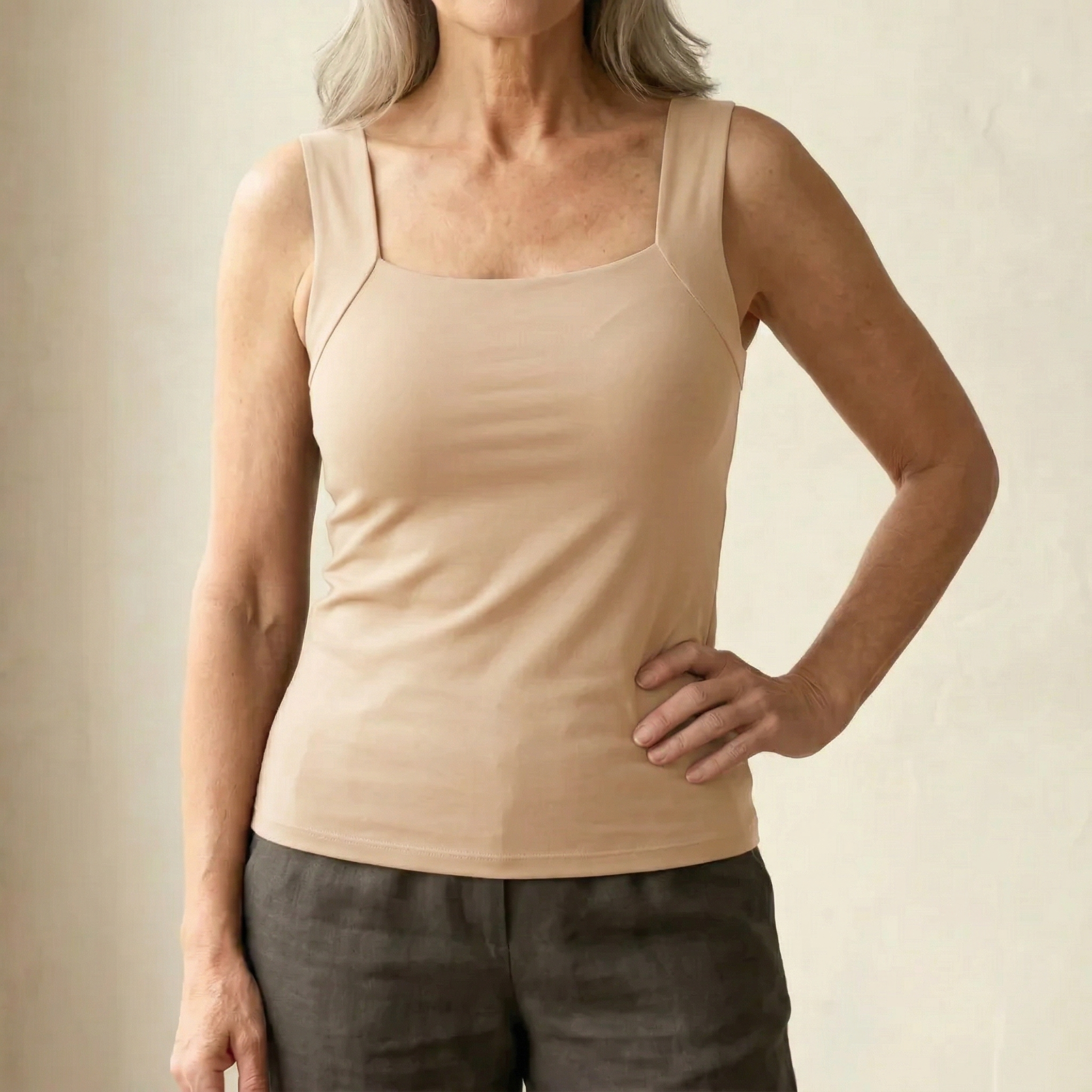 Clara | Built In Comfort Bra Tanktop