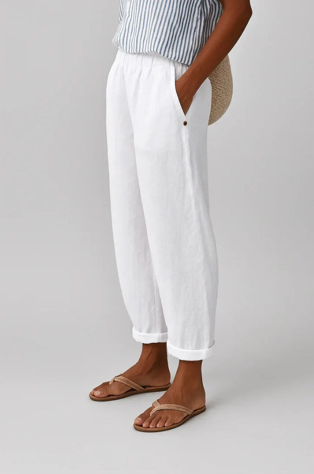 Timeless Linen-Cotton Trousers