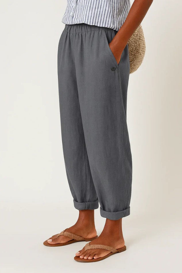 Timeless Linen-Cotton Trousers