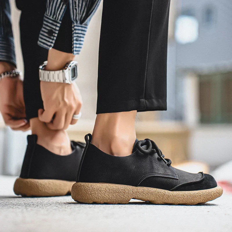 Ashford – Suede Lace-Up Orthopedic Comfort Shoes