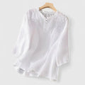 Vasilene | Elegant Button-Front Blouse