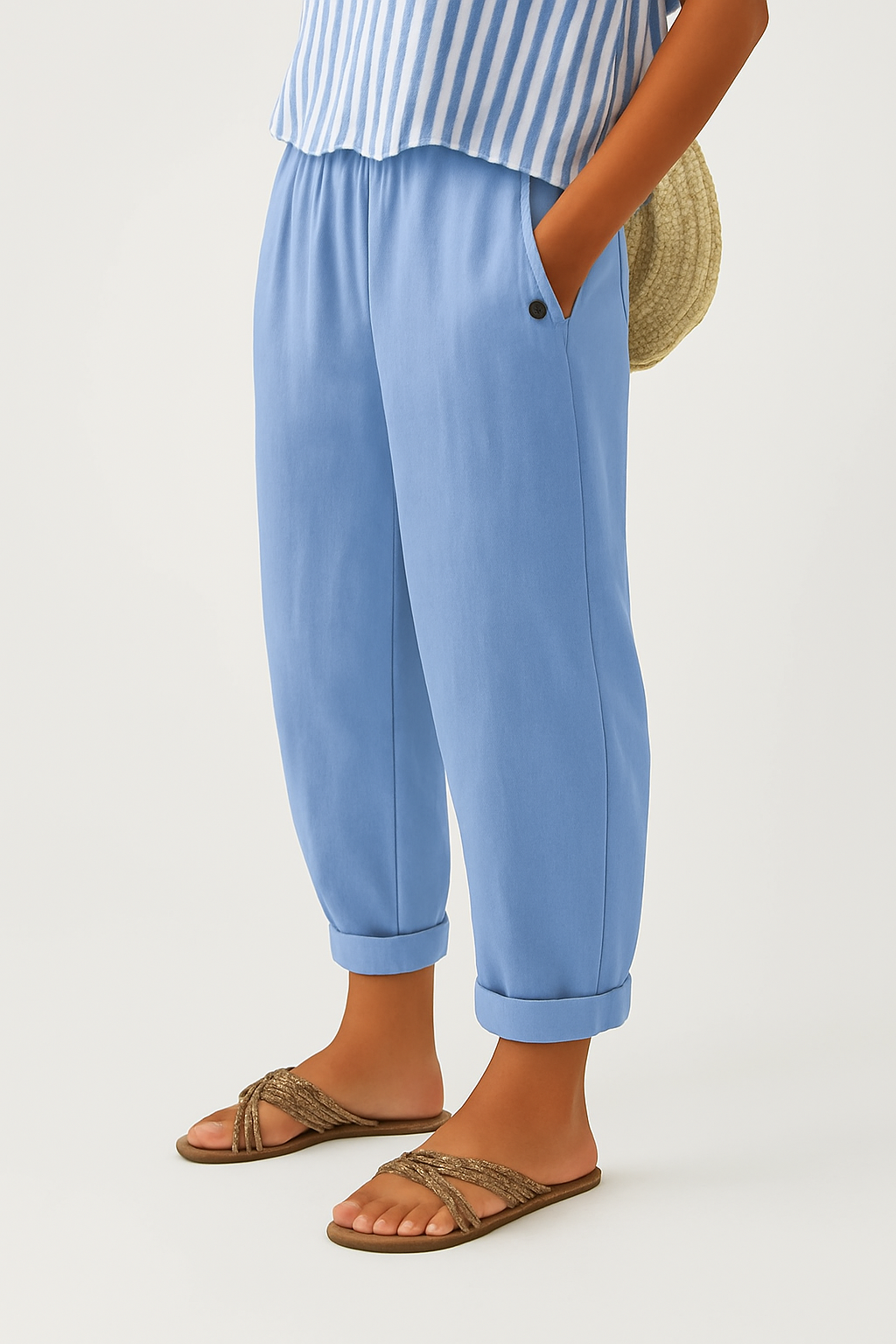 Timeless Linen-Cotton Trousers