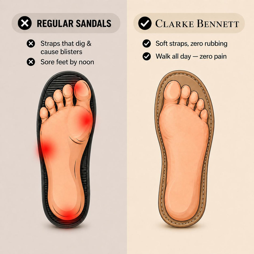 Emma – Orthopedic Wedge Flip Flop Sandals