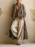 Sienna – Linen Blend Three-Piece Co-ord Set