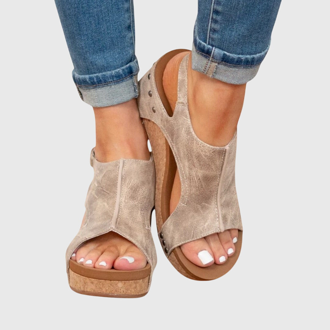 Adela – Wedge Platform Orthopedic Sandals