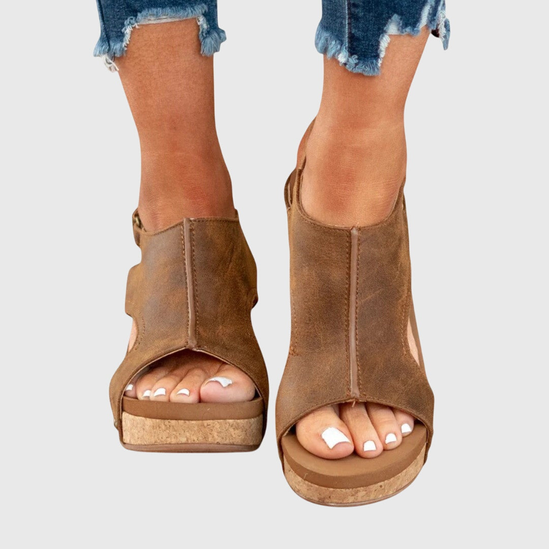 Adela – Wedge Platform Orthopedic Sandals