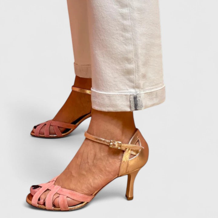 Sandra | Woven Orthopedic Heels