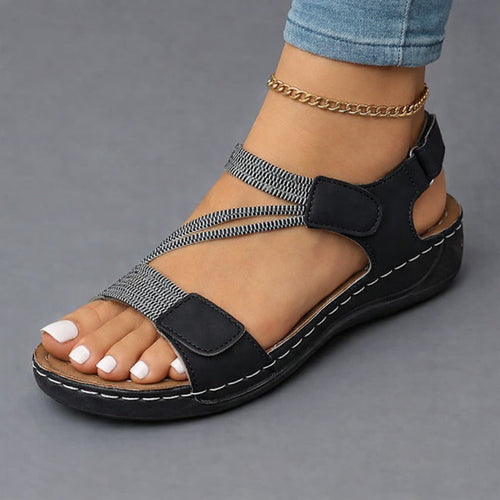 Agnes – Lightweight Crossover Strap Comfort Sandals