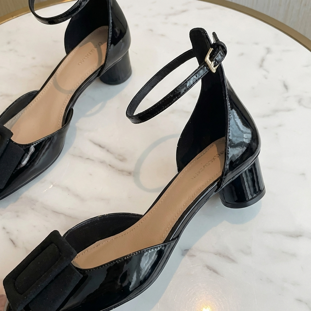 Rosalie Buckle Strap Heels