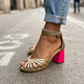 Frances | Cushioned Strap Heels
