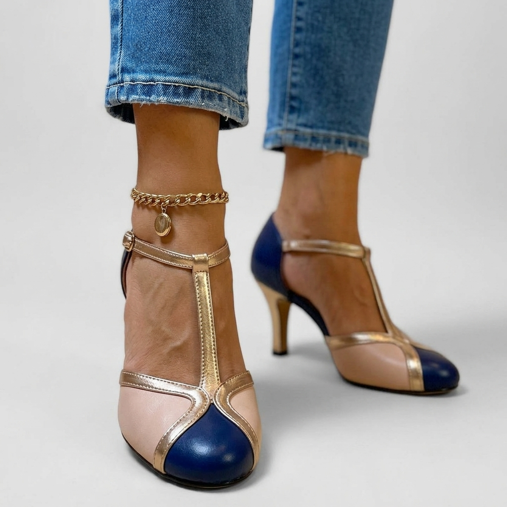 Susan | T-Strap Heels