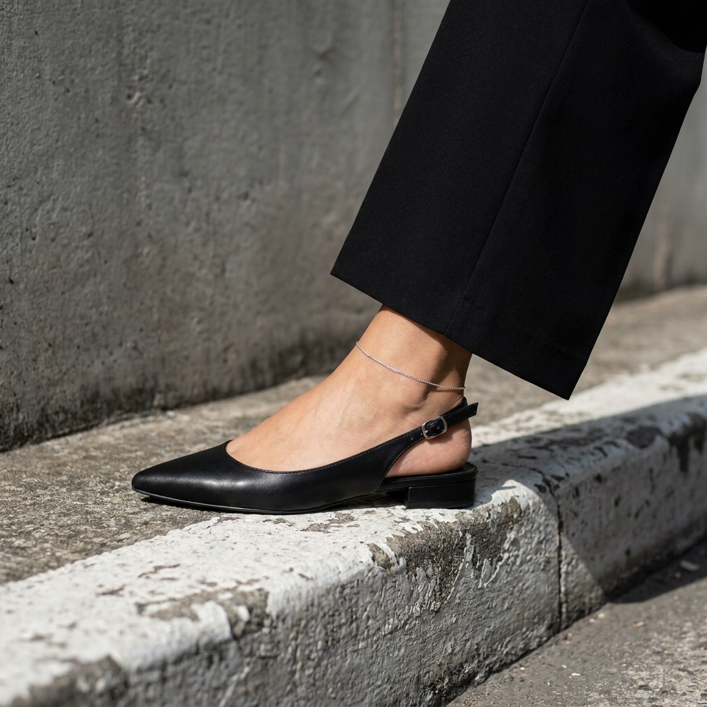 Mila | Orthopedic Slingback Flats