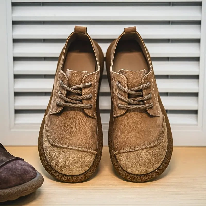 Ashford – Suede Lace-Up Orthopedic Comfort Shoes