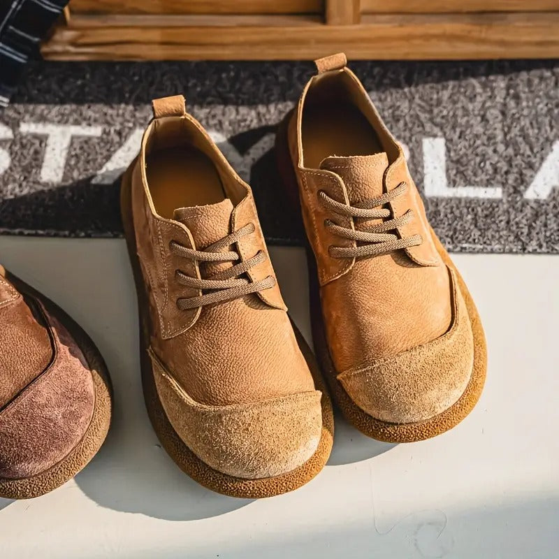 Ashford – Suede Lace-Up Orthopedic Comfort Shoes