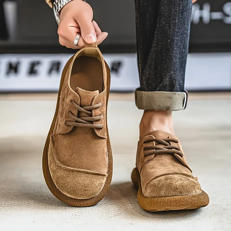 Ashford – Suede Lace-Up Orthopedic Comfort Shoes