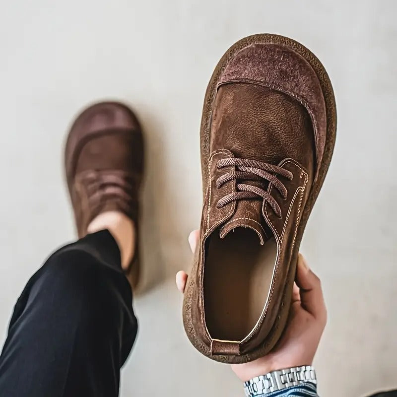 Ashford – Suede Lace-Up Orthopedic Comfort Shoes