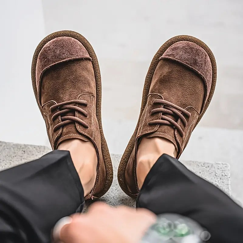 Ashford – Suede Lace-Up Orthopedic Comfort Shoes