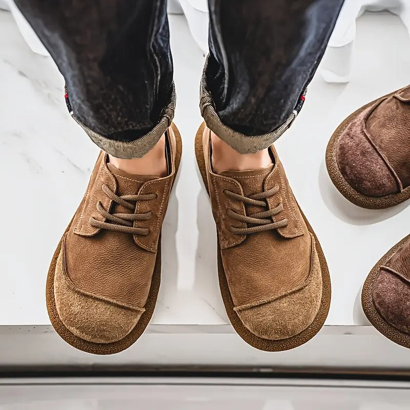 Ashford – Suede Lace-Up Orthopedic Comfort Shoes