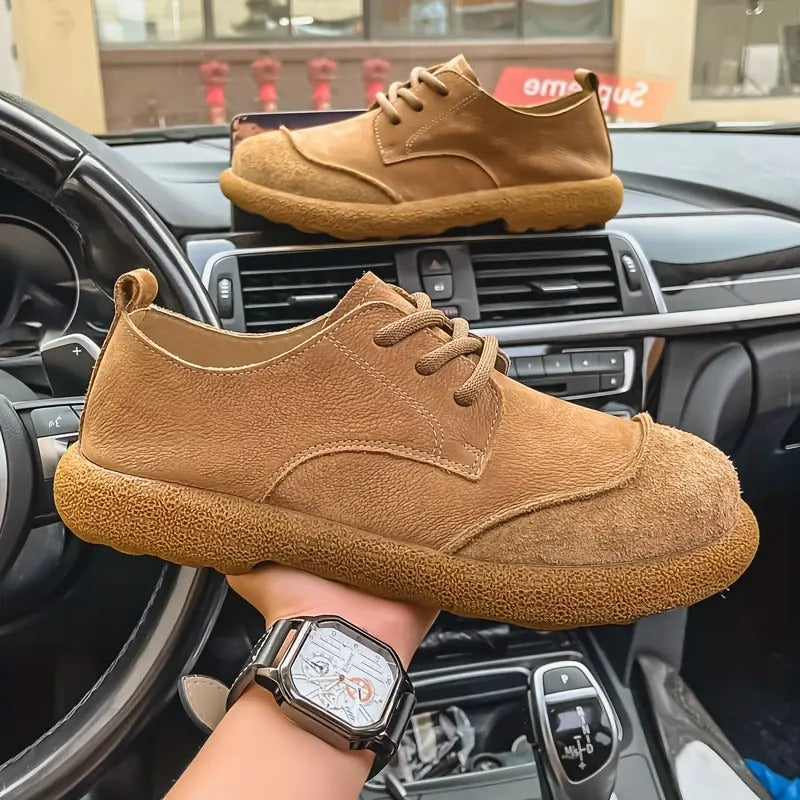 Ashford – Suede Lace-Up Orthopedic Comfort Shoes