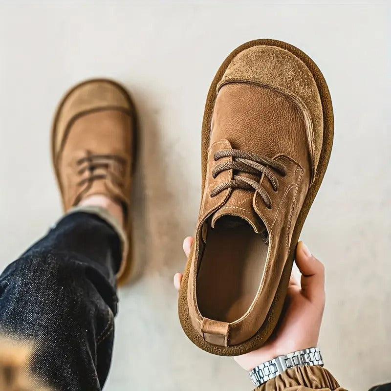 Ashford – Suede Lace-Up Orthopedic Comfort Shoes