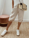 Ophelia – Relaxed Linen Drawstring Shorts